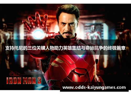 支持托尼的三位关键人物助力英雄集结与命运抗争的终极篇章